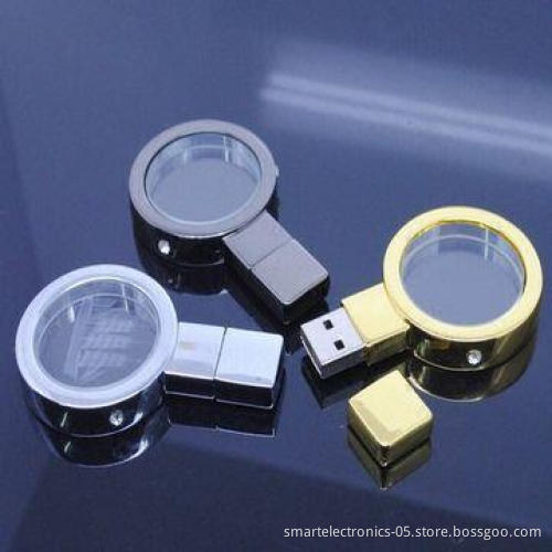 Crystal USB Flash Drive, 10-year Data Retention